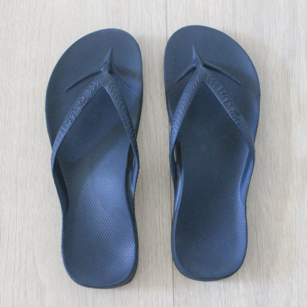 Archies Black Flip Flops